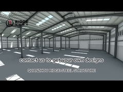 Entrepôt de structure en acier