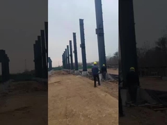 Entrepôt de structure en acier