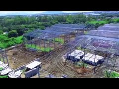 structures en acier pour l'industrie