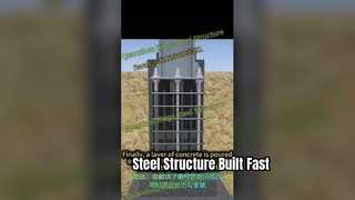 Steel structure installation process