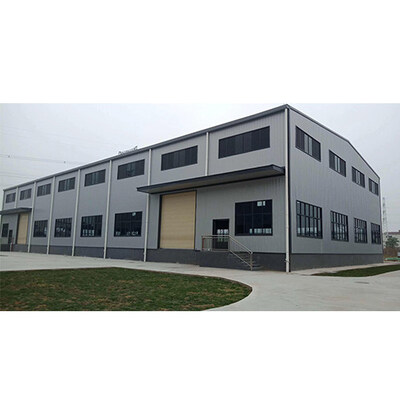 Bangunan Struktur Baja Prefabrikasi Modern Bangunan gudang/ bengkel/ kantor prefabrikasi