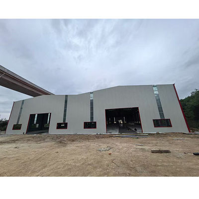 Multifunctional Fabricated Steel Structure Storage Warehouse Metal Workshop Shed
