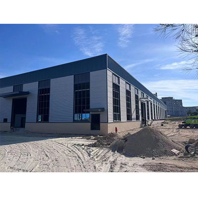Convenient Prefab Industrial Steel Building Construction Factory