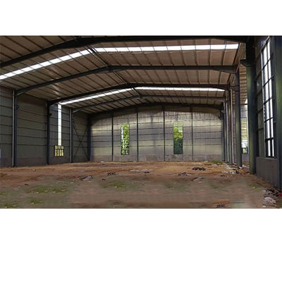 Customized Prefab Steel Aircraft Hangar , Industrial Steel Framed Buildings