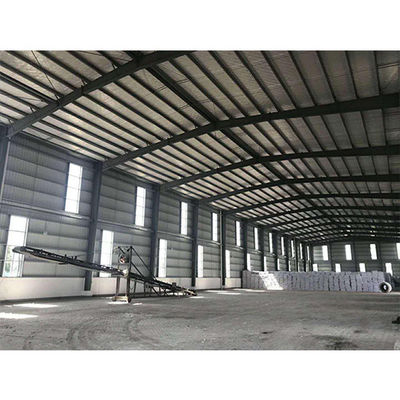 Welded H-shaped Steel Frame Structural Metal Garage Farm House Storage Building Shed