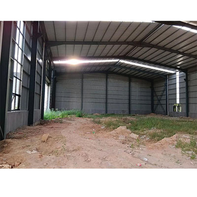 Easy to Install Prefabricated Steel Frame Building Metal Building Pre-Engineered Warehouse Shed