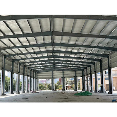 Fast Assemble Metal Warehouse Steel Frame Shop Buildings，Steel Structure Frame Design Warehouse
