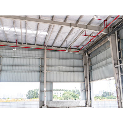 Light Peb Steel Structure Insulated Prefab Steel Warehouse Mall Frame Construction