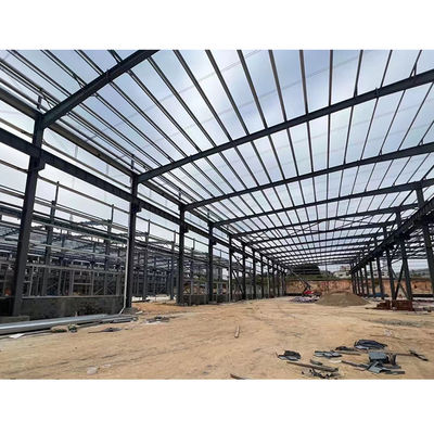 Customizable Prefab Construction Large Span Steel Structure Workshop Building,metal Building