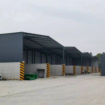 Industrial Prefabricated Building Structural Steel Plant Factory Building Shed