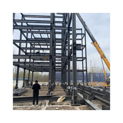 Industrial Multi Storey Steel Structure Building , Prebuilt Metal Buildings