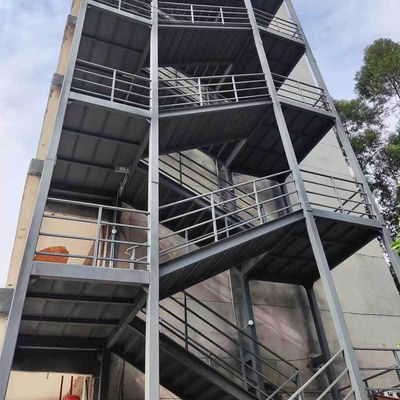 Fast Installation Fabricated Steel Structure Construction For Multi Story / High Rise Buildings