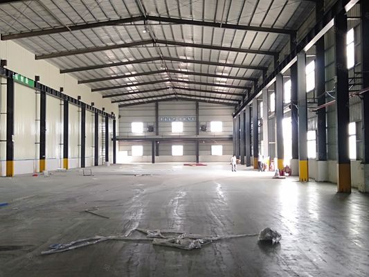 Economical Hangar Steel Building Construction Warehouse Steel Structure Hurricane Proof