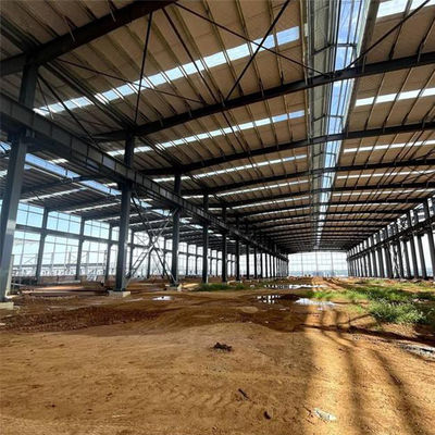 Easy Install Pre Fabricated Steel Structure House , Prefabricated Steel Frame Homes