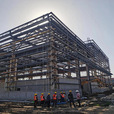 Economical Modular Steel Frame Construction Prefabricated Apartment Building Costomized Size