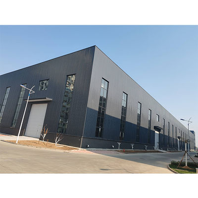 Modern Prefab Commercial Buildings , Steel Prefabricated Building Structure