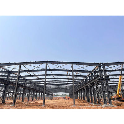Prefabricated Building Steel Structure High Strength Light Steel Frame Construction