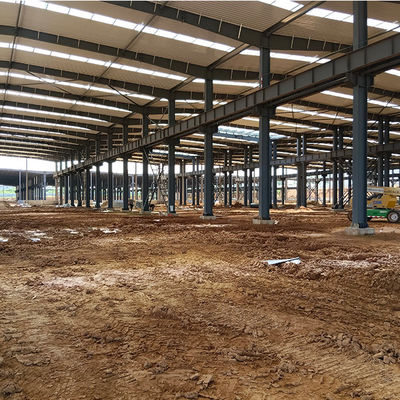 Painting / Hot Dip Galvanized Steel Structure Prefab Steel Building Manufacturers