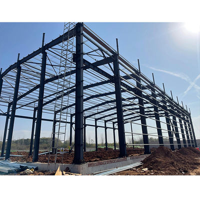 Lightweight Building Steel Structure Corrosion Resistant Prefabricated Metal Warehouse