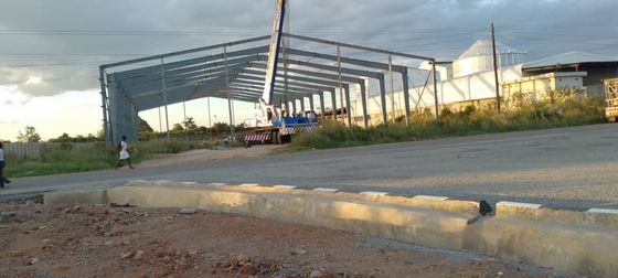 Industrial Mobile House Two Story Workshop Sandwich Panel Fabricated H Beam Building Construction Light Warehouse Frame Prefab Steel Structure for Commercial