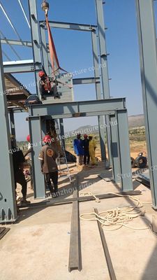 Light Steel Structure Industrial Steel Structure Frame Prefabricated Warehouse with Ventilation Frame Prefabricated Building