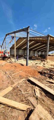 Prefabricated Steel Structure Warehouse Building Construction as Residential Model Building