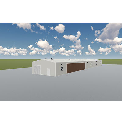 Prefabricated Metal Building Kits - Galvanized Steel Construction, 20-60m Span, Ideal for Warehouses & Workshops