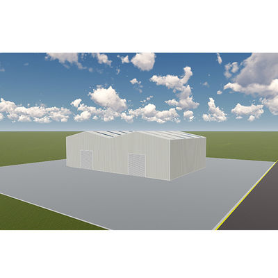 Customizable Prefab Steel Structure Car Garage with Metal Roof and Anti-Corrosion Coating