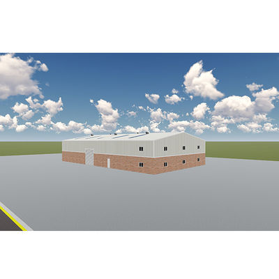 Industrial Style Light Steel Prefabricated Workshop Construction Building Warehouse Steel Structure Prefabricated Building