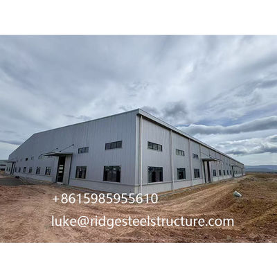 Prefabricated Steel Structure Mechanical Workshop Metal Frame Steel Storage Building Kits