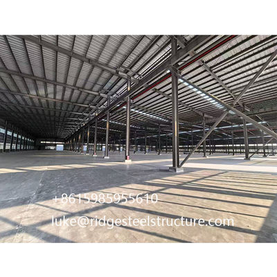 Modern Design Light-Weight Prefab Steel Workshop Metal Building Car Parking Garage Shed