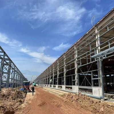 Durable Metal Sheet Material Quick Build Steel Structural Building