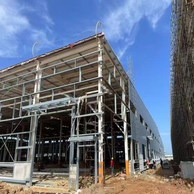 New Design Customize Multi-Storey Steel Structure Building Prefab Steel Frame Apartment Building Contractor General Turnkey Construction