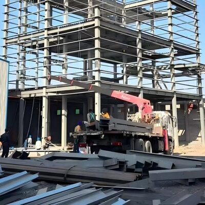 Factory Price High Rise Prefabricated Steel Structure Construction for Peb Metallic Warehouse Workshop Hangar Shed Building