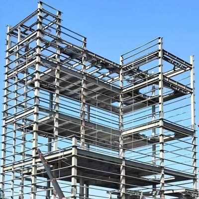 Precision Engineered Large Span Steel Frame Commercial Supermarket Building Construction