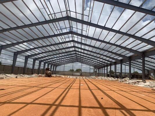 Low Carbon Steel Structure Customized Steel Structure Warehouse Light Gauge Steel Frame Construction