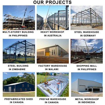 Wholesale Heavy-Duty ASTM-Certified Prefabricated Steel Structure Warehouse Buildings—Suitable for Farmhouses, Garages, Warehouses, and Logistics & Manufacturing Centers.