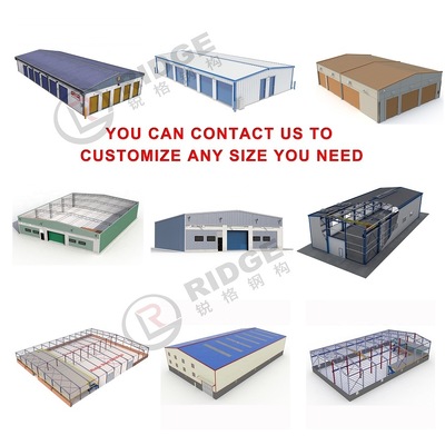 Custom Steel Structure Buildings Suitable for Office, Gym, Sports Hall: High Durability, Strength, and Complimentary 3D Design