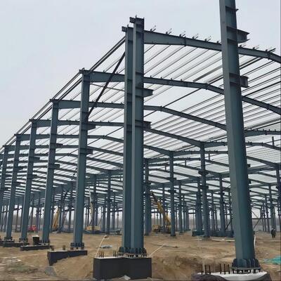 Steel Structure Commercial Office Building Prefabricated Industrial Warehouse