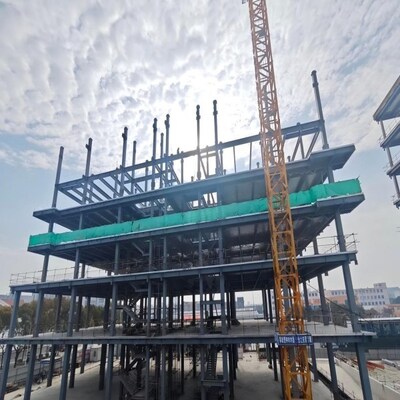 Prefabricated Ready Made Steel Structure Large Industrial Warehouse Building Pre Engineered Construction