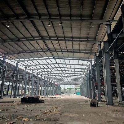 Optimized Prefab Steel Agricultural Warehouse & Cattle Shed