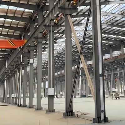 Steel Structure Warehouse Building Prefabricated Steel Construction With Professional Design Services
