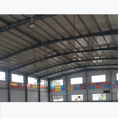 Custom Designed Steel Structure Buildings for Office or Gym Sports Hall Use High Durability and Strength Free 3D Design