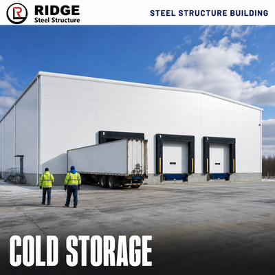 Light Steel Structure Warehouse Building with Quick Installation