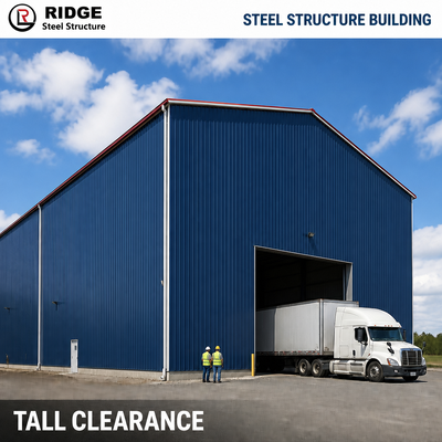 Fast Build Prefab Metal Building For Light Steel Structure Warehouse Construction