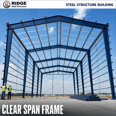 7-15 Days On-Site Assembly Warehouse Prefabricated Sheds Steel Buildings Storage Shed Metal Building Mezzanine Warehouse