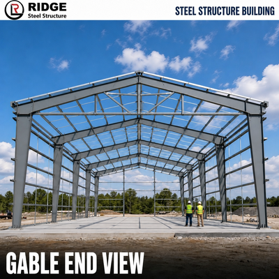 Competitive Price Steel Structure Garage Prefab Warehouse Steel Structure Steel Prefab Warehouse and Warehouse