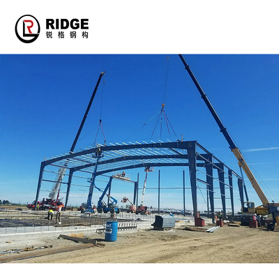 Turnkey Steel Structure Warehouses – From Design to Erection, with Integrated Crane & Mezzanine Options