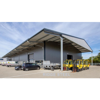 Custom Designed Pre-Engineered Steel Frame Warehouse for Commercial Use