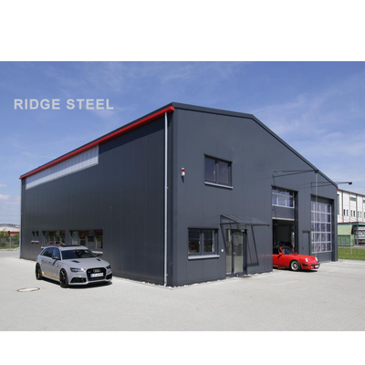Lightweight Large‑Span Roof Design Integrated with High‑Capacity Multi‑Storey Steel